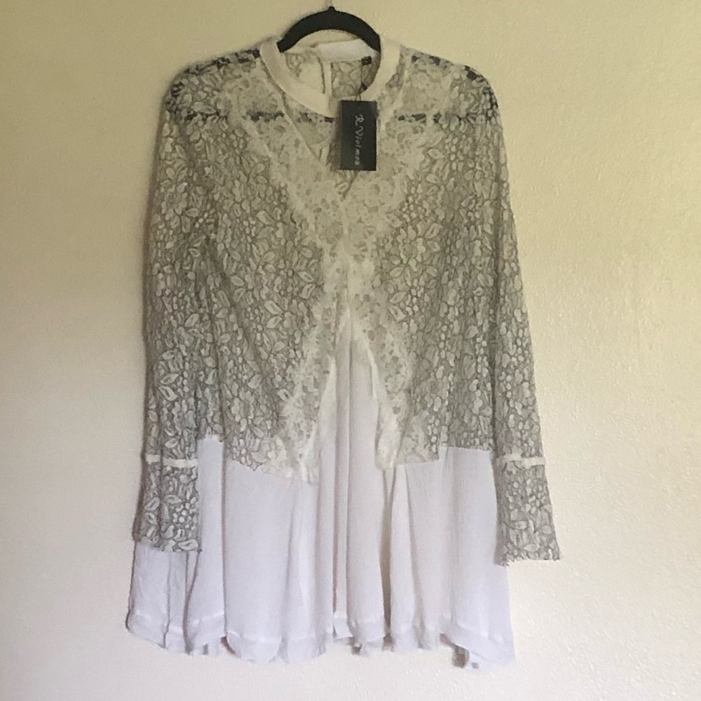 R. Vioimos Lace Dress